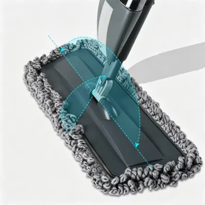 Eco Friendly Rechargeable Spray Mop Water Saving Silent Cleaning Comfortable Grip Handle for Apartment Villa Indoor Floor Care