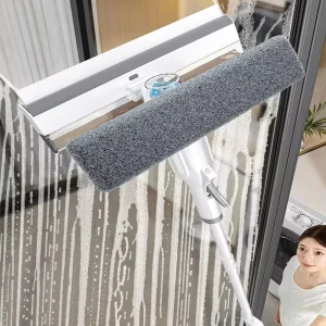 Eco-Friendly Silicone Window Cleaning Squeegee with Plastic Handle for Household Outdoor Use Special Tools Scraping Brush