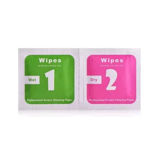 Eco-Friendly Soft Dry Wet Cleansing Wipes Screen Protectors Mobile Phone Watch Screen Cleaning Alcohol Cleaning Cloth