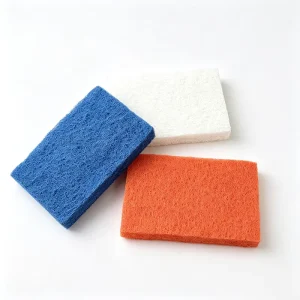 Eco-Friendly Soft Porous Heat-Sensitive Color-Changing Sponge Scouring Pads