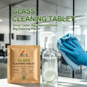Eco-Friendly Streak-Free Glass Cleaning Tablets
