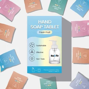 Eco Friendly Sustainable & Convenient Plant based Cleaning Products Variety Scents Foaming Hand Soap Refill Tablets