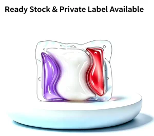 Eco-Friendly Sustainable Kitchen Cleaning Dishwasher Detergent Pods Water-Soluble Capsules