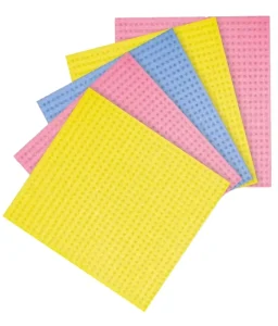 Eco-Friendly Swedish Dish Cloth Biodegradable Cellulose Sponge Kitchen Cleaning Scouring Pad