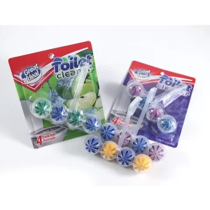 Eco-Friendly Toilet Cleaner Bleach Ball Toilet Rim Bowl Hanger Cleaner Rim Block