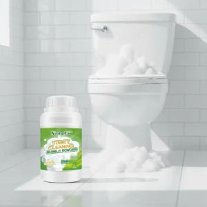Eco-Friendly Toilet Cleaner Powder for Stain and Odor Removal Fresh Scent