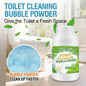 Eco-Friendly Toilet Cleaning Bubble Powder with Fresh Scent and Stain Removal