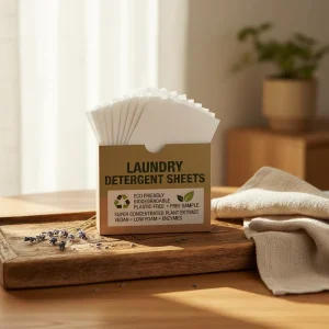 Eco-Friendly Vegan Plant Extract Laundry Detergent Biodegradable & Plastic-Free