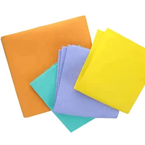 Eco Friendly Viscose Nonwoven Microfiber Cleaning Cloth Super Absorbent Reusable for Dishes Cleaning in Home Office