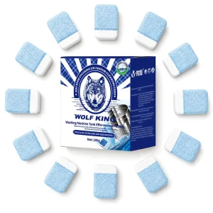 Eco Friendly Washing Machine Tank Effervescent Tablets Non Toxic Washer Tub Cleaner for Deep Cleaning and Odor Removal