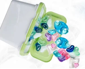 Eco-Friendly Water-Soluble Film Laundry Detergent Capsule Laundry Gel Pods