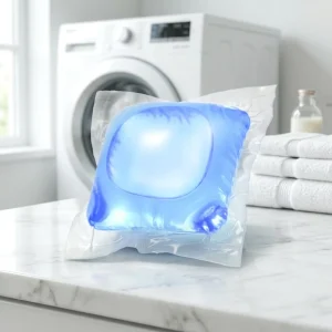 Eco-Friendly Water-Soluble Gel Laundry Detergent Pods Deep-Clean Formula Floral Scent for Automatic and Hand Washing
