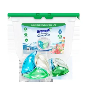 Eco Friendly Water Soluble Liquid Laundry Detergent Capsules for Apparel