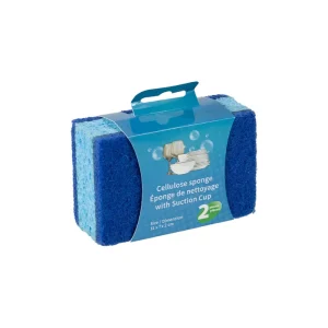 Eco-Friendly Wood Pulp Cellulose Multi-Purpose High-Absorption Biodegradable Kitchen Cleaning Sponges and Scouring Pads
