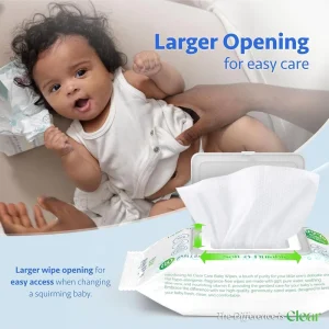 Eco Friendly and Biodegradable Wipes Free Sample Baby Wipes OEM Disposable Baby Wet Cleansing Wipes