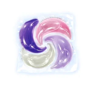 Eco-friendly 4-in-1 Scent Washing Capsule Apparel Laundry Detergent Pods Soap Beads Washing Capsules
