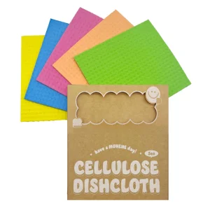 Eco friendly Absorbent Kitchen Wipes Reusable Cellulose Sponge Cloth Swedish Cleaning Cloth Multi purpose Dish Towel