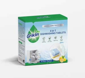 Eco-friendly Dishwasher Detergent Pods Dish Washing Tablets All in One Tablets for Dishwasher