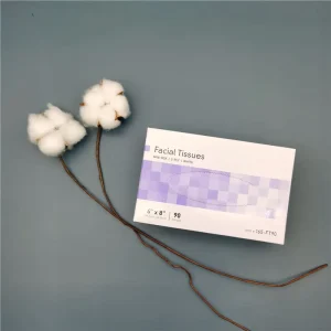 Eco friendly Hospital Box Facial Tissue 90 Sheets 2 Lay