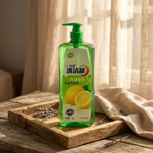Eco-friendly Lemon Dish Soap for Commercial Kitchen Remove Overnight Grease and Wash Fruits Vegetables