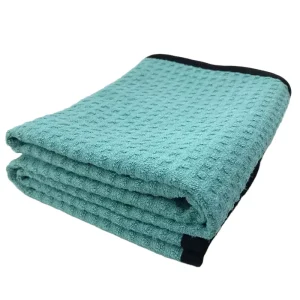 Eco-friendly Microfiber Waffle Weave Kitchen Dish Cloth Washcloths Quick Drying Dish Towels