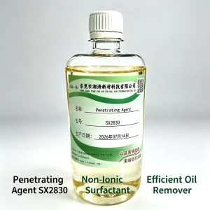 Eco-friendly Neutral Penetrating Agent SX2830 Oil Remover Industrial Cleaner Laundry Degreasing Textile Dyeing Auxiliary