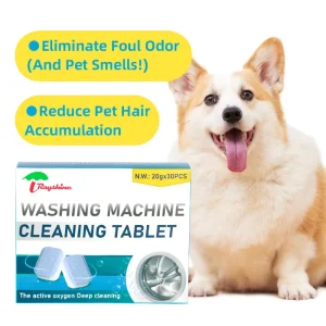 Eco friendly Pet friendly Washing Machine Cleaner Strong Descaler & Deodorizer Solid Shape for Deep Cleaning