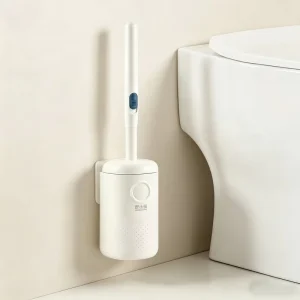 Eco friendly Simple Household Cleaning Wall Mounted Disposable Toilet Brush Detail Brushes with Sponge Heads