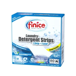 Eco laundry Disposable Solid Detergent Sheets for Bathroom Use Ocean Passion Fragrance Lightweight & Super Concentrated