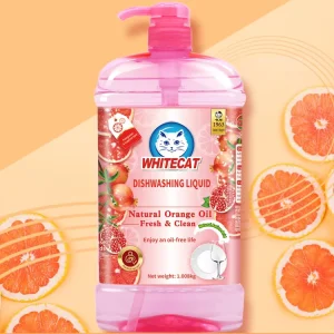 Ecofriendly Lemon Perfume Dish Washing Liquid Factory Custom Label Dishwashing Liquid