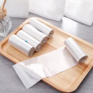 Economical Mini Thickened Food PE Material Plastic Trash Bags for Desktop Home Car Dormitory