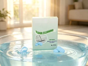 Economical Super Concentrate Floor Effervescent Tablets Less Dosage for Long Term Household Floor Cleaning