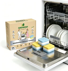 Ecos Affresh Dishwashing Tablets Dishwasher Detergent Unscented Enzyme Cleaner for Dishwasher