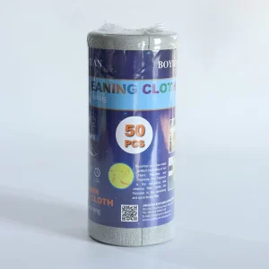 Edgeless Microfiber Cleaning Cloth Roll, 50 Sheets, 200GSM