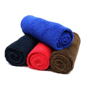 Edgeless Thick Plush Two Sides Terry Cloth Short Long Pile Dry Wash Towel Cleaning Cloth