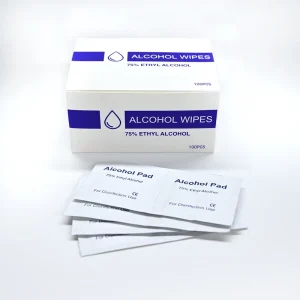 Effective Disinfection Individually Wrapped 75% Ethyl Alcohol Prep Pads Medical Alcohol Wipes