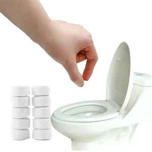 Effervescent Bathroom Toilet Cleaning Tablets Sodium Lauryl Sulfate 15-30% Active