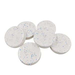 Effervescent Bleach Toilet Cleaning and Deodorizing Tablets