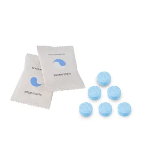 Effervescent Glass Cleaner Tablets Streak Free Shine for Windows and Mirrors