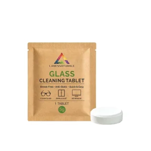 Effervescent Glass Cleaner Tablets for Windows and Mirrors