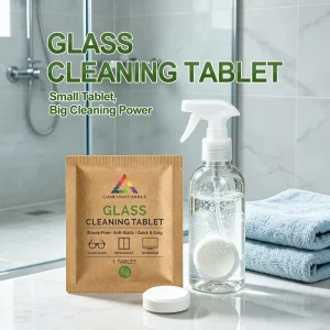 Effervescent Glass Cleaning Tablets