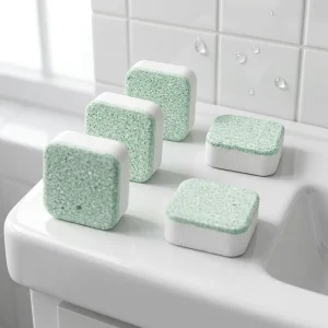 Effervescent Multifunctional Cleaning Tablets Washing Machine Cleaners for Kitchen & Bathroom Cleaning