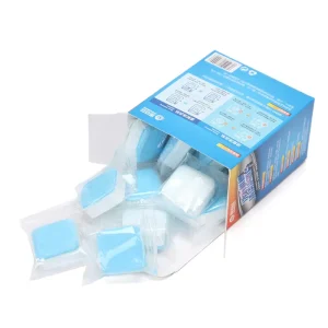 Effervescent Washing Machine Cleaner Tablets Deep Descaling Anti Mold Deodorizer Dirt Remover for All Types Washing Machine Use