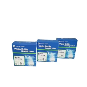 Effervescent Water Bottle Cleaning Tablets for Removing Scale Tea Stains and Deep Decontamination