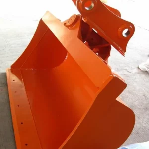 Efficient Digging and Loading Heavy Duty Excavator Bucket for Cleaning and Mud Removal Tilted Bucket