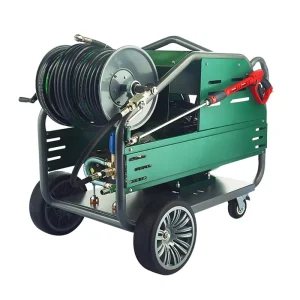 Electric 250 Bar High Pressure Drain Pipe Cleaning Machine