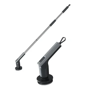 Electric ABS Rechargeable Retractable Cleaning Brush for Toilet, Window, Bathroom, and Floor