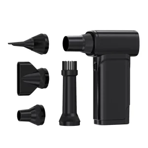 Electric Brushless Turbo Jet Fan Battery Compressed Air Duster Cordless Dust Blower for Keyboard, Outdoors, Car, and Home