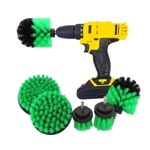 Electric Cleaning Brush Electric Plastic Soft Drill Brush Attachment for Cleaning Carpet Leather Glass Car Tires Upholstery Sofa