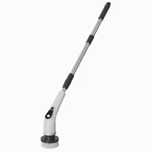 Electric Cleaning Brush Multi functional Household Kitchen Brush with Adjustable Length Perfect for Handheld Cleaning